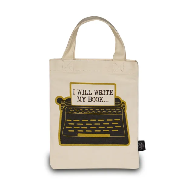 HMB Pulteney Press petit tote bag coton crème