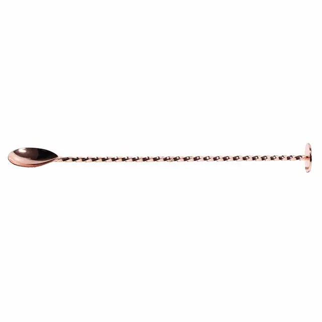 Artis Twisted cuillère à cocktail cuivre 27 cm