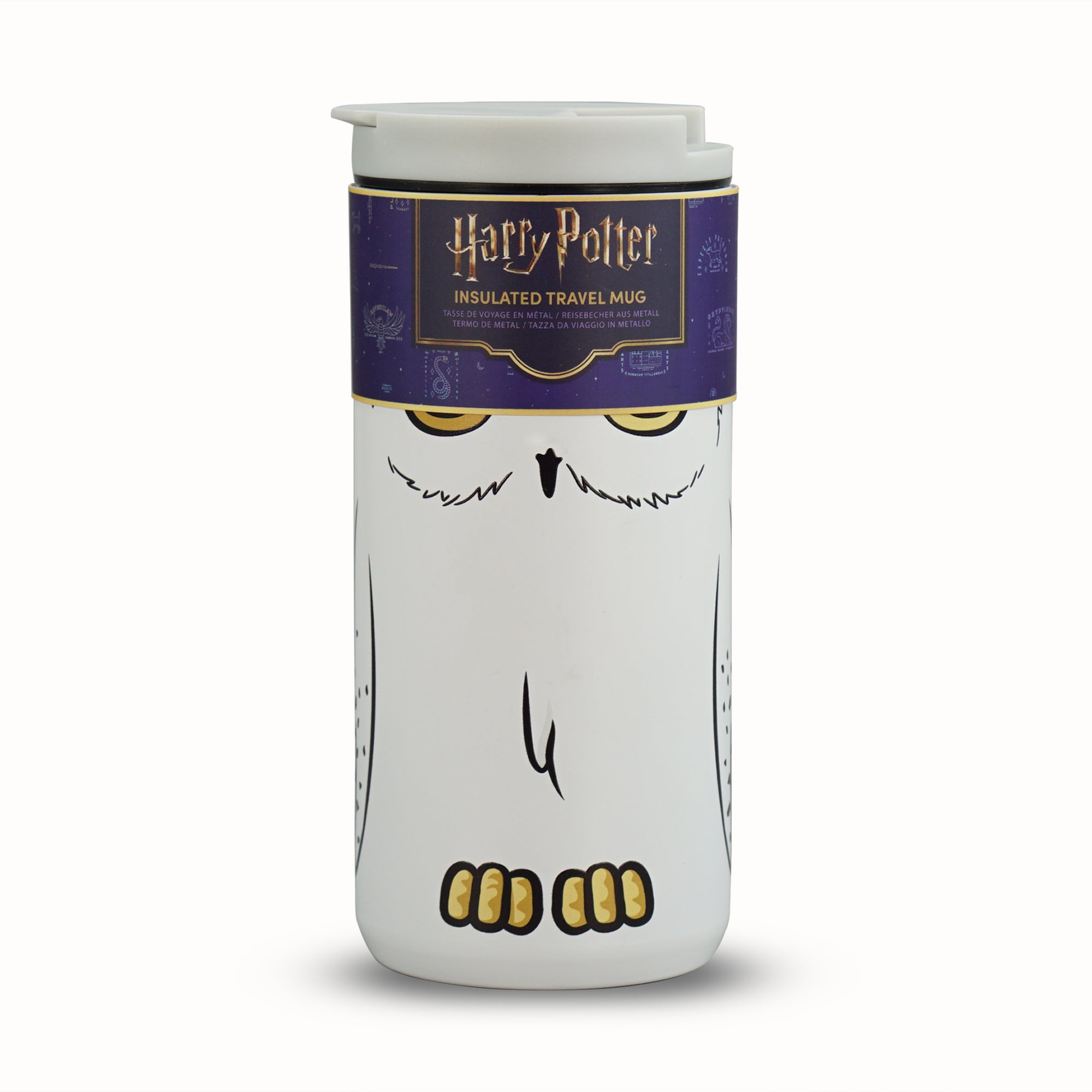 Harry Potter Hedwig mug voyage inox 35 cl blanc