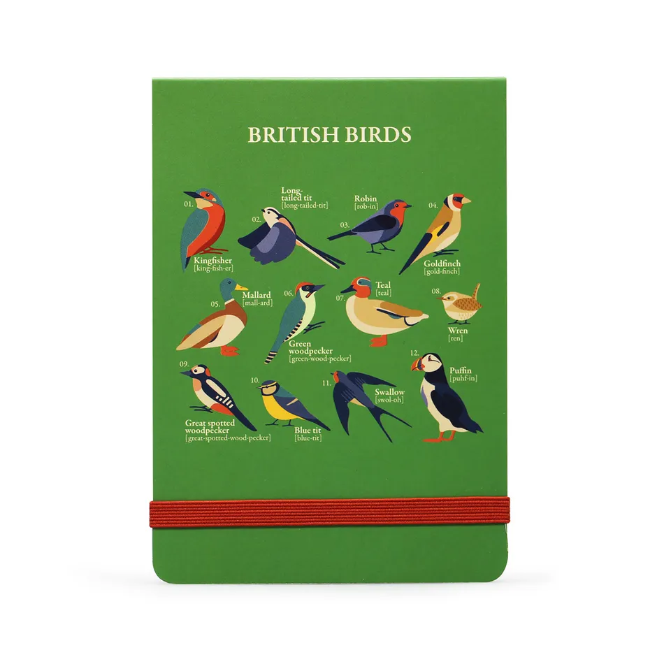 RSPB Garden Birds carnet ornithologie 160 pages