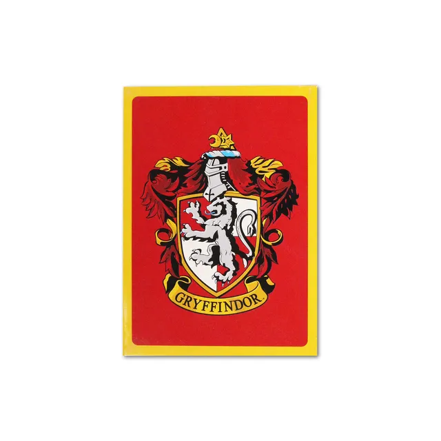 Harry Potter Gryffindor magnet métal blason rouge 9 cm