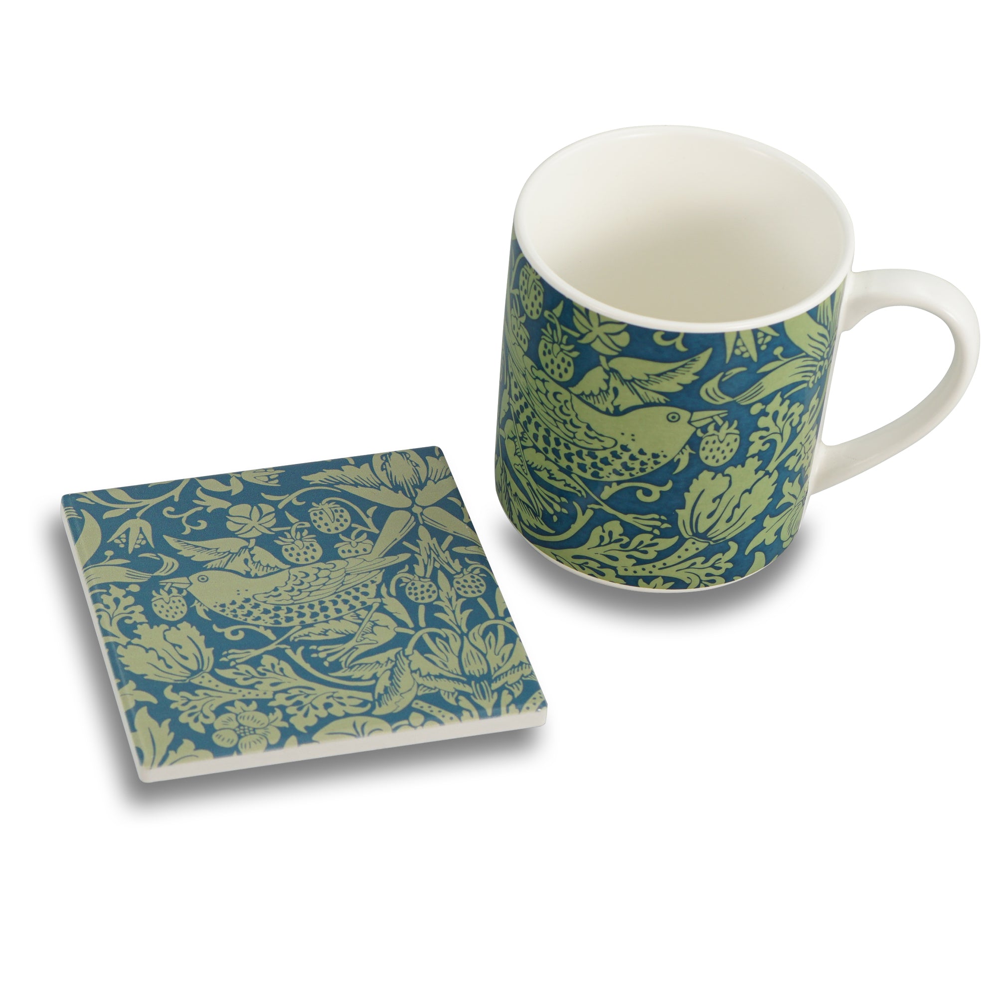 HMB Arts & Crafts Society dessous de verre sage 10cm