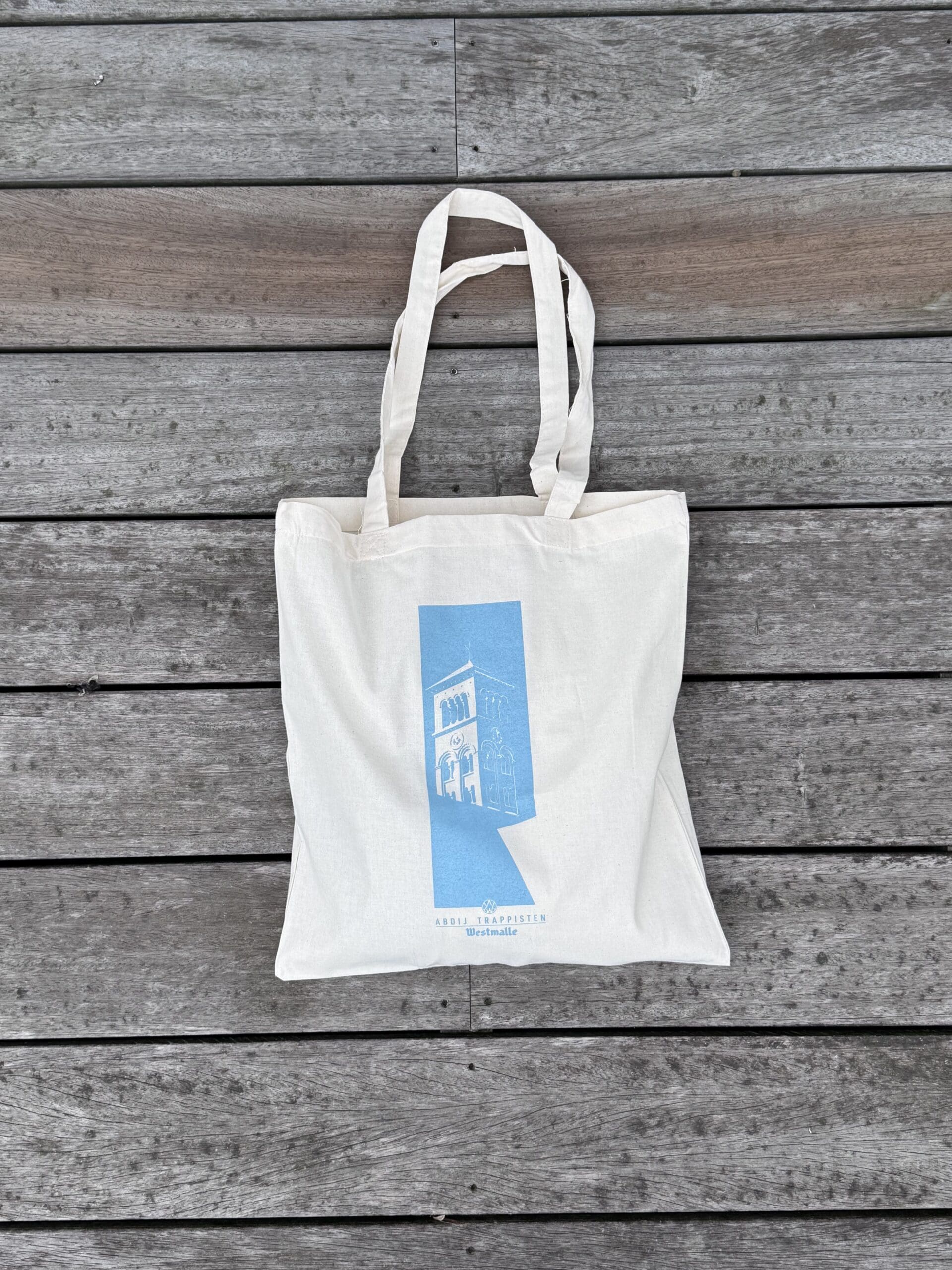 Westmalle tote bag lin naturel tour abdij