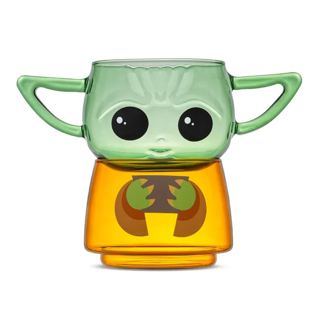 JoyJolt Star Wars Stackable Grogu verres lot de 2 28 cl