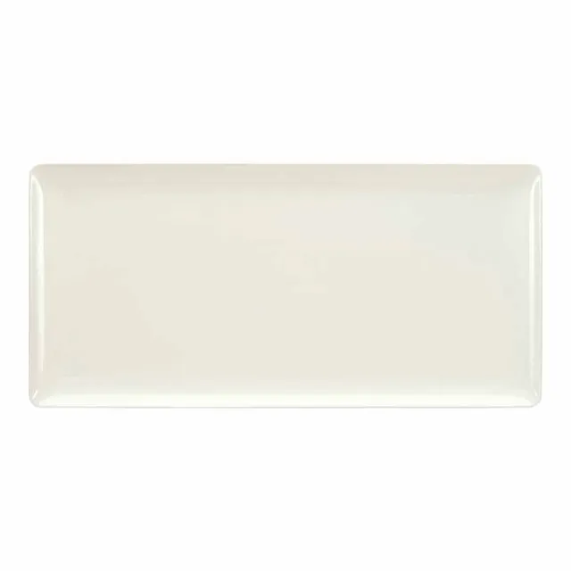 Artis Coupe plat rectangulaire 42x20 cm blanc