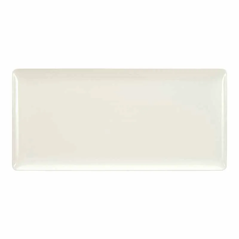 Artis Coupe plat rectangulaire 42x20 cm blanc
