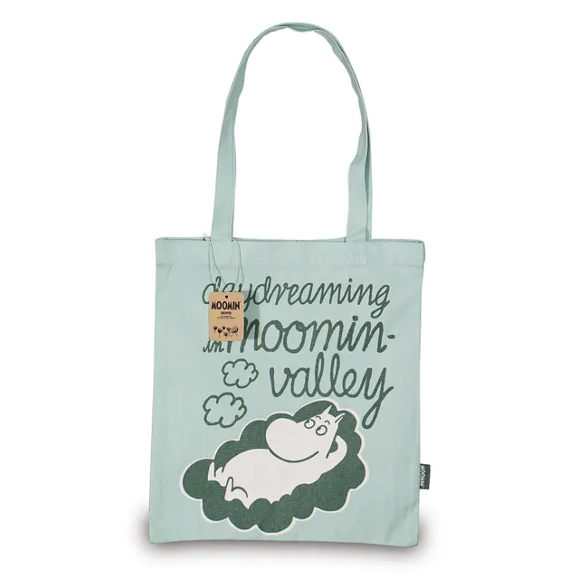 HMB Moomin Daydreaming sac shopping coton recyclé 37 cm