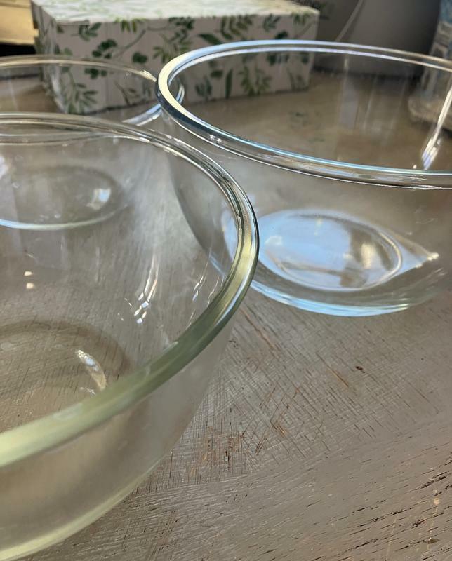 JoyJolt JoyFul saladiers verre lot 4 avec couvercles
