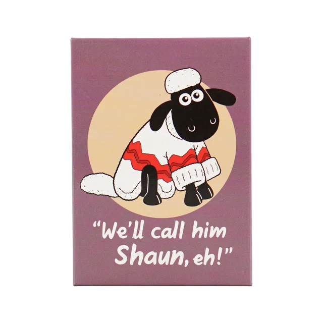 Wallace & Gromit Shaun magnet frigo 9x6,5 cm