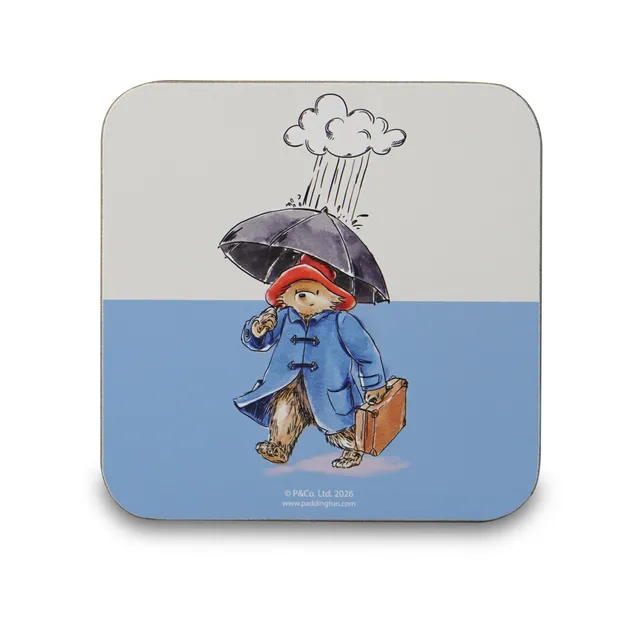 Paddington Bear Umbrella dessous de verre 10 cm liège