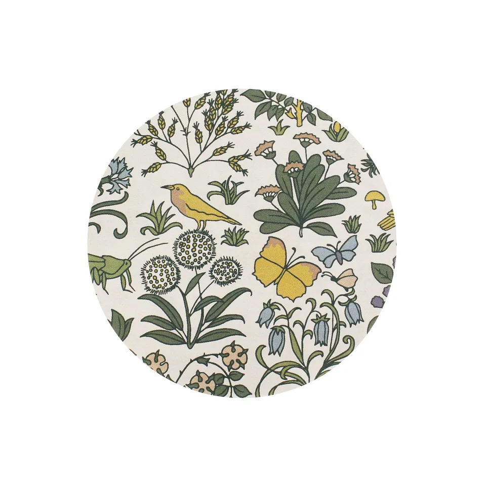 Arts & Crafts Apothecary's Garden dessous de verre céramique x2