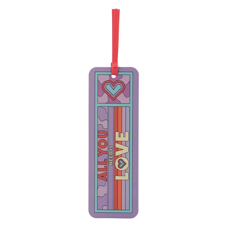 The Beatles All You Need is Love marque-page papier violet