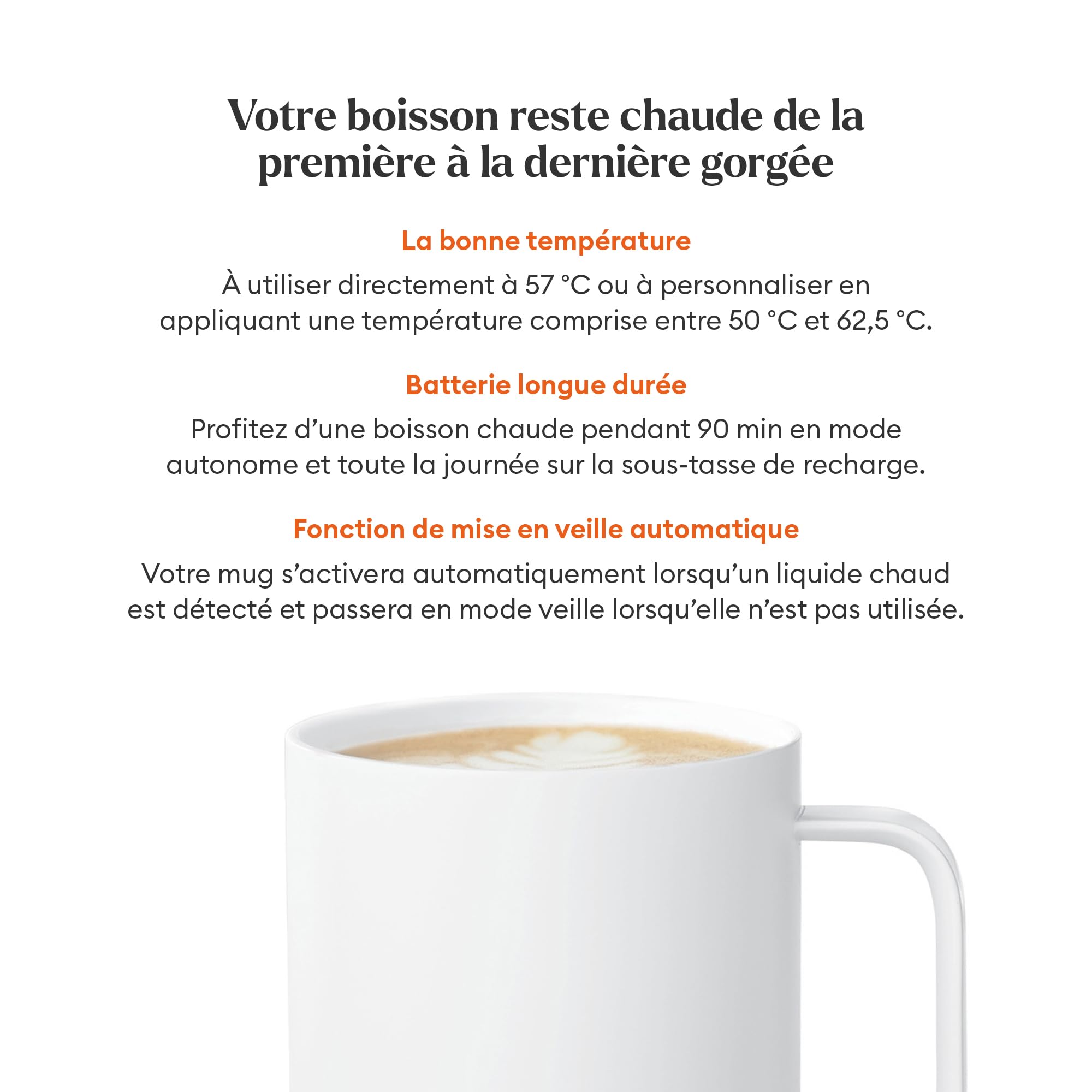 Ember Mug 2 Tasse Intelligente 29,5 cl Blanc