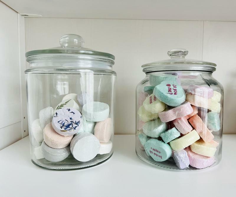 JoyJolt bocaux verre hermétiques cookies 2x2 l ronds