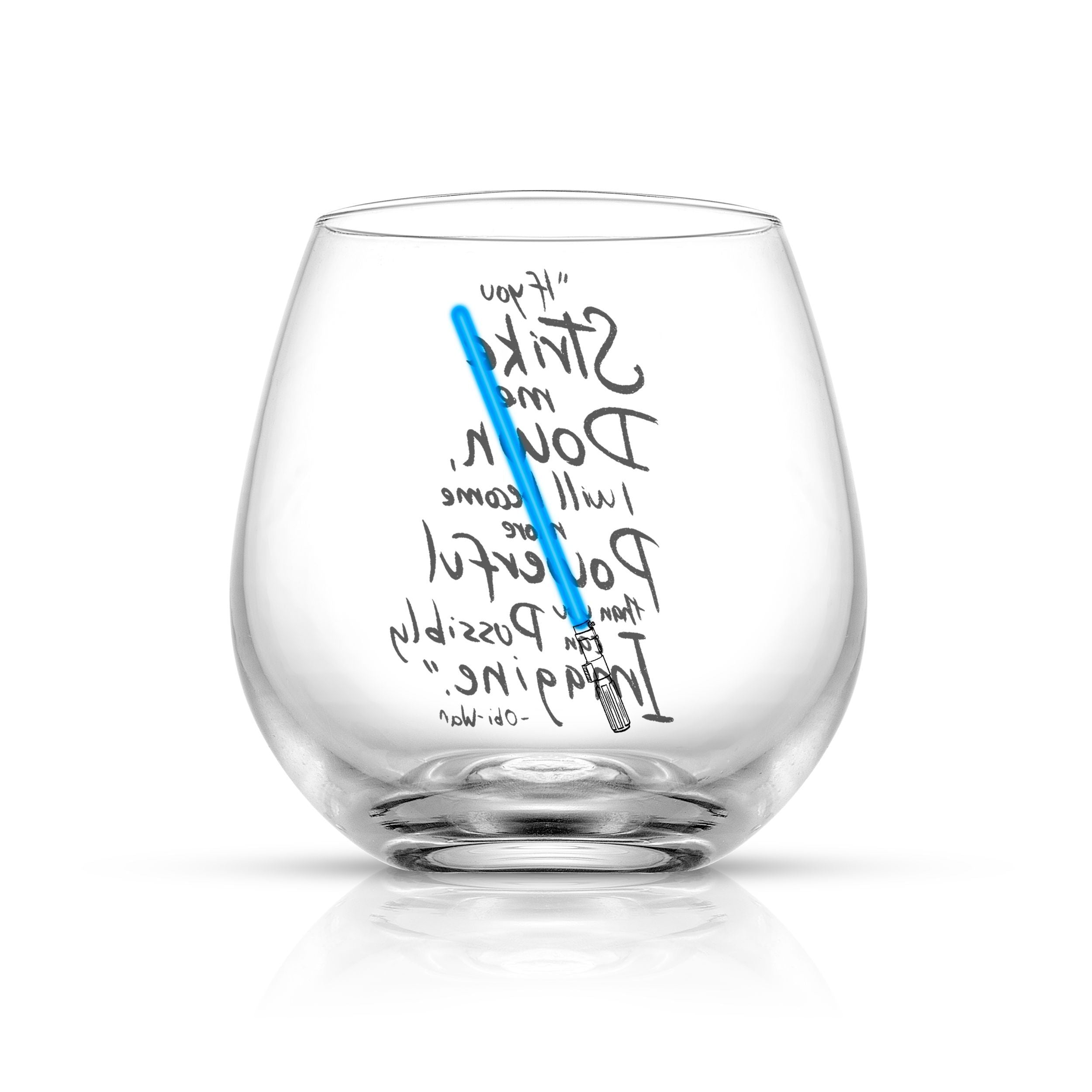 JoyJolt Star Wars Obi-Wan verre 44 cl lot de 2 collector