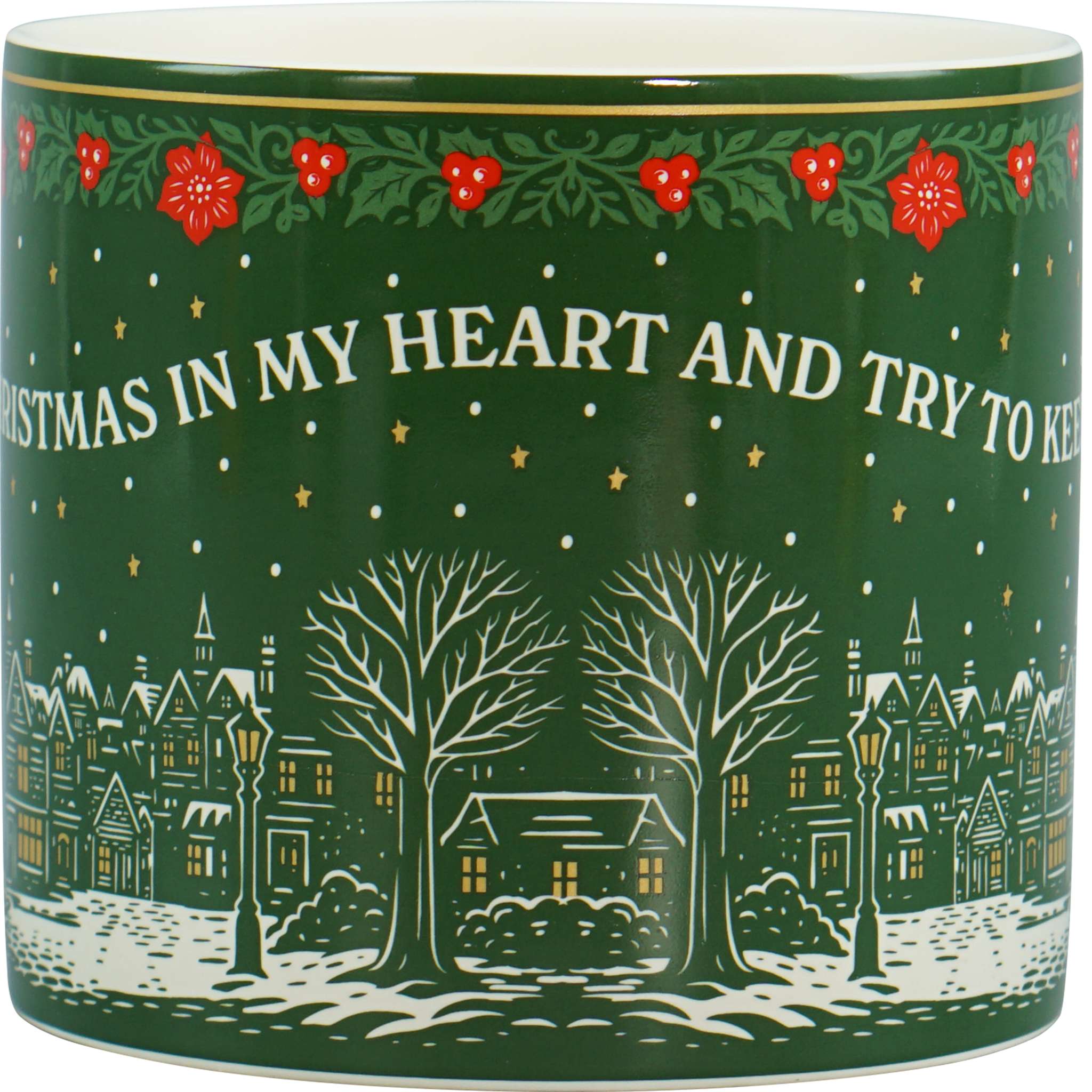 HMB A Christmas Carol pot céramique 10 cm vert