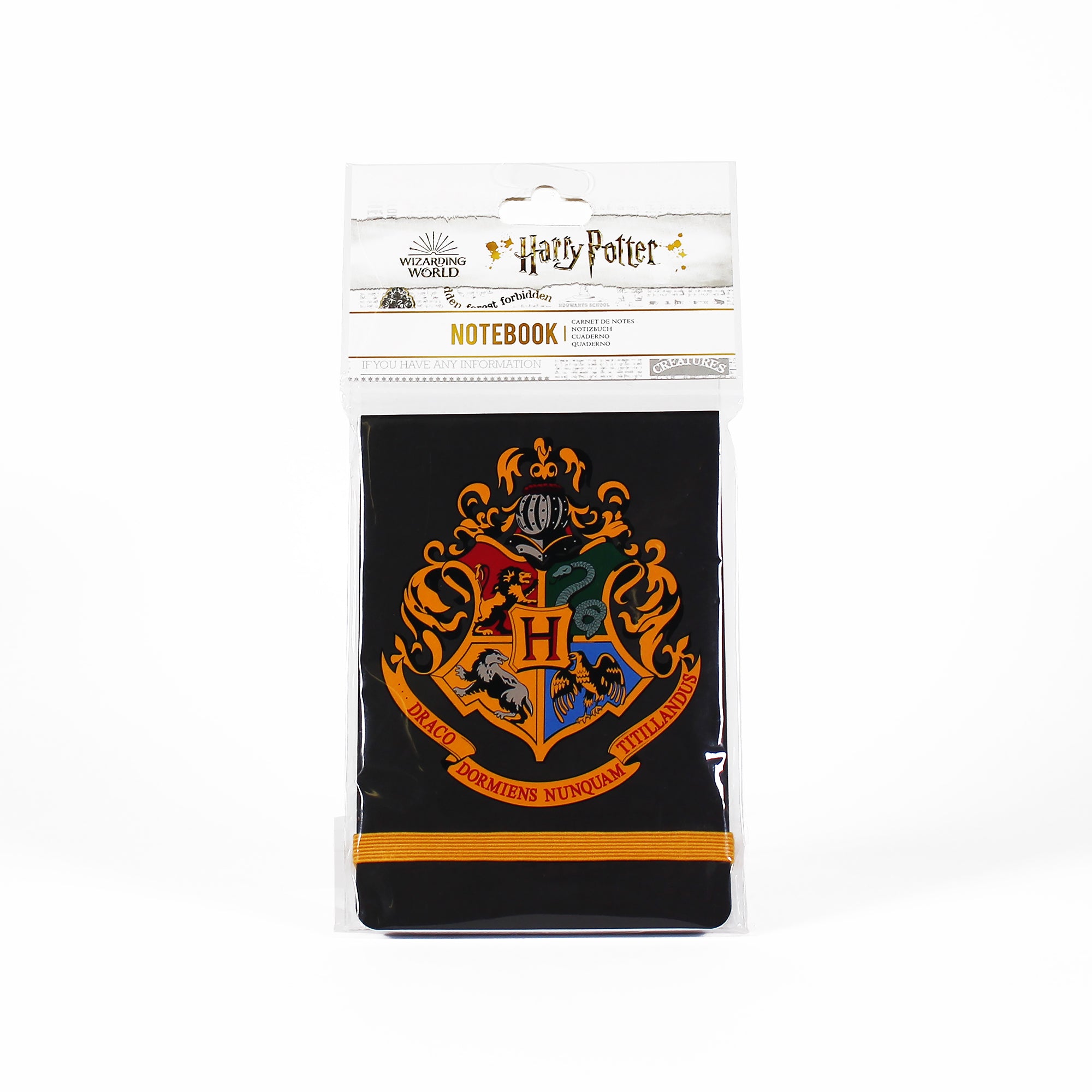 Harry Potter Hogwarts Pocket Notebook carnet noir 160 pages
