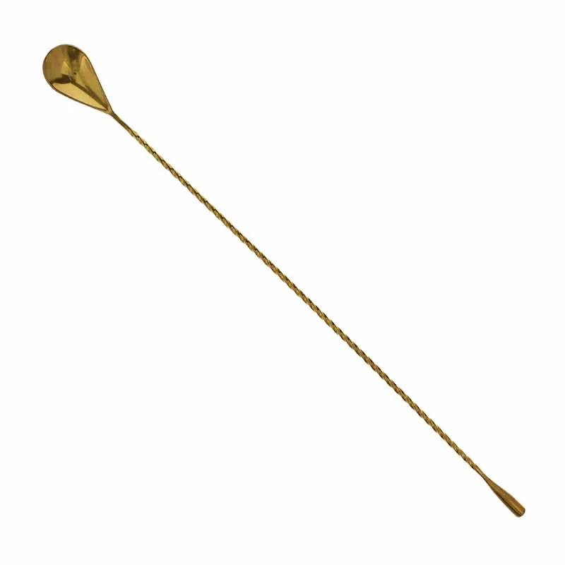 Artis Twisted cuillère de bar 40 cm doré