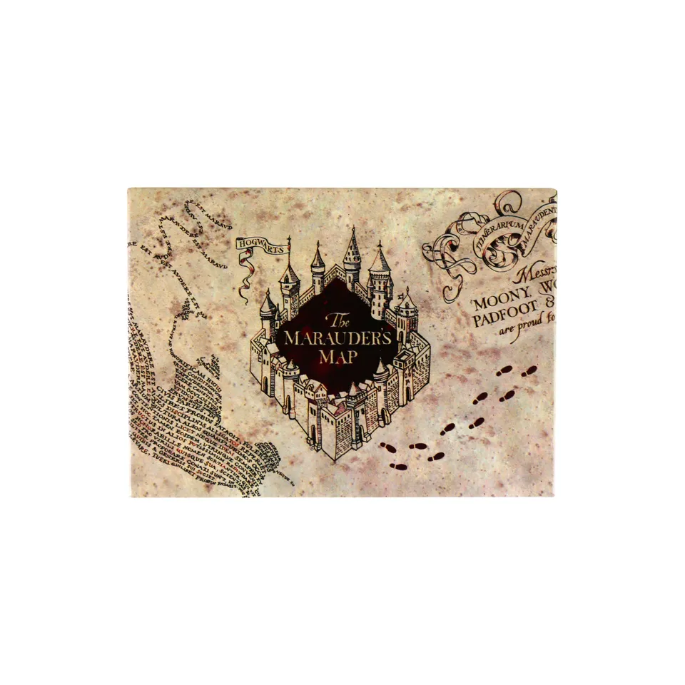 Harry Potter Carte du Maraudeur magnet métal