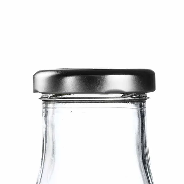 Artis capsule bouteille lait argenté 5,3 cm