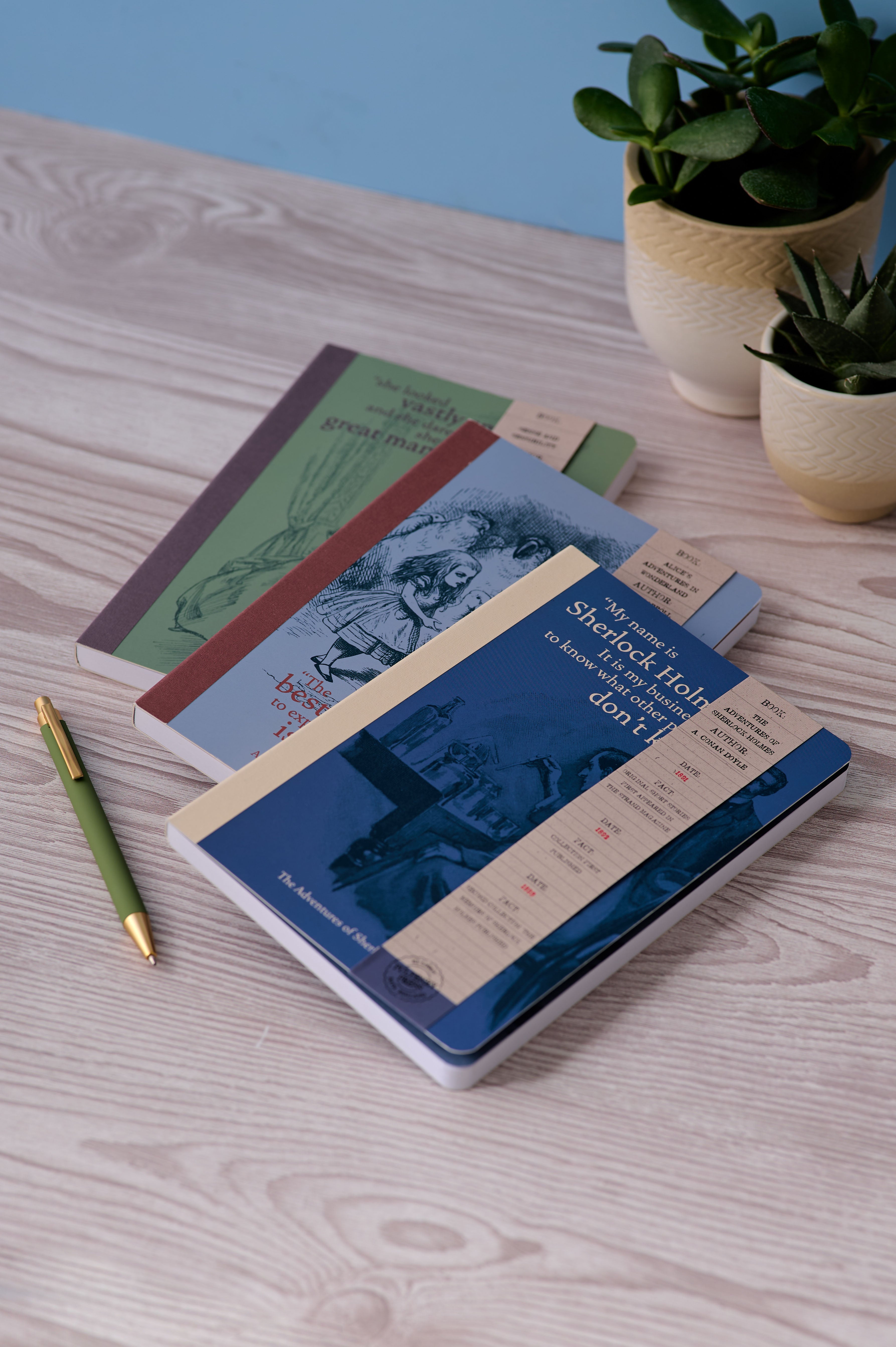 HMB Sherlock Holmes carnet A5 souple 192 pages
