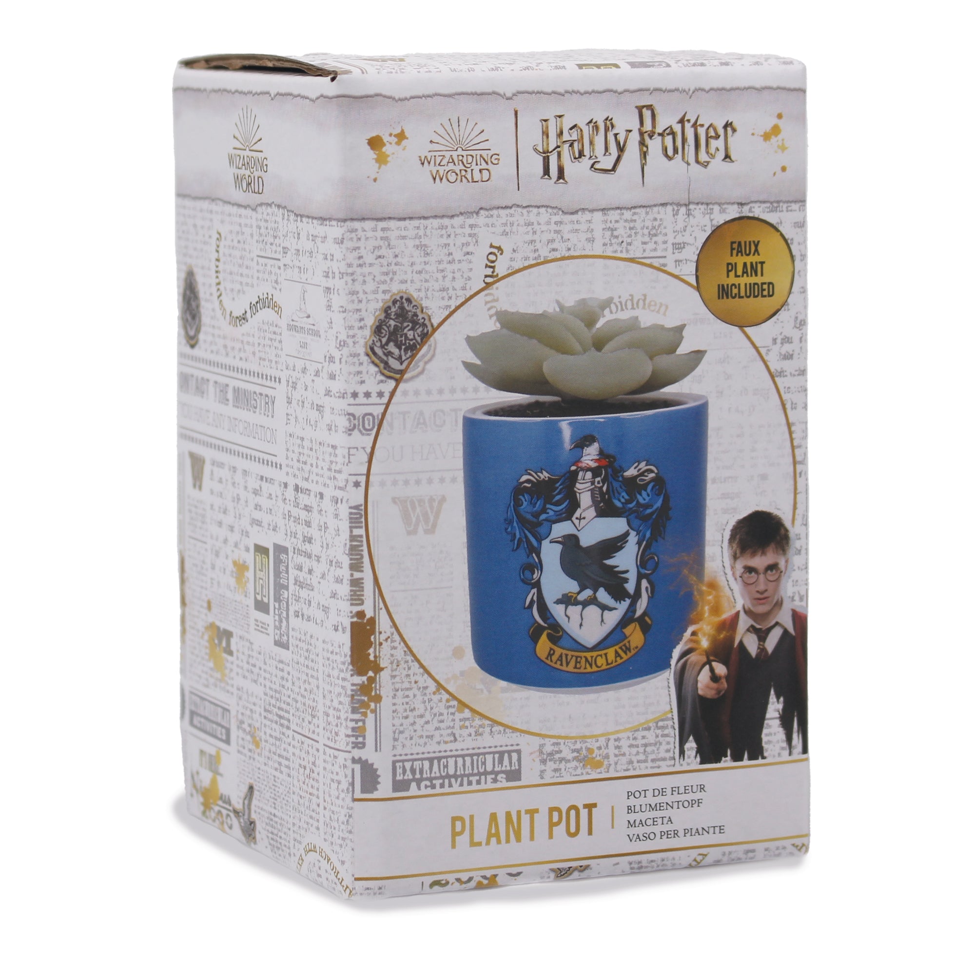 HMB Harry Potter Ravenclaw cache-pot plante artificielle 15 cl