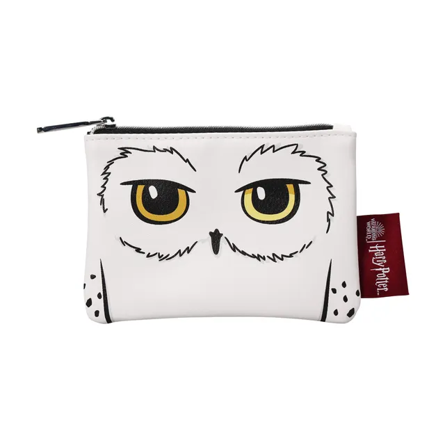 Harry Potter porte-monnaie Hedwig 9x13 cm blanc
