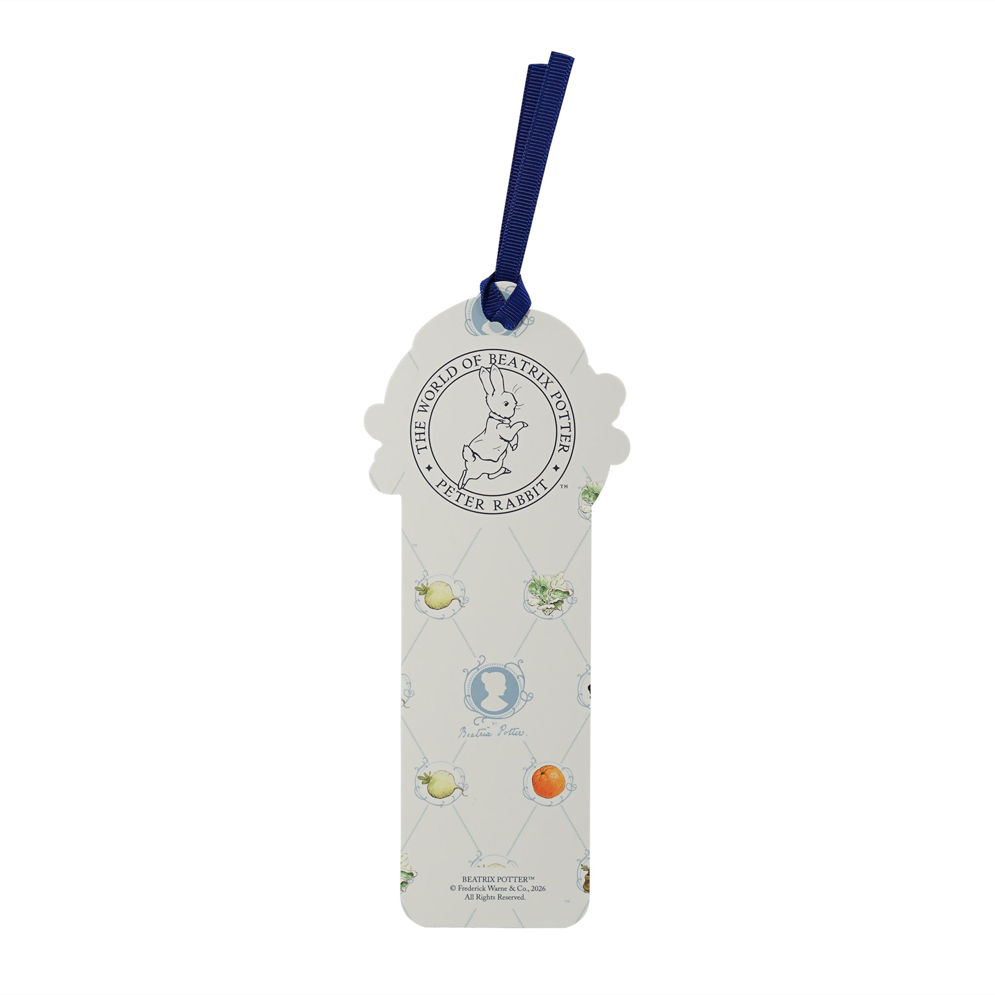 Peter Rabbit Once Upon marque-page papier 18 cm bleu