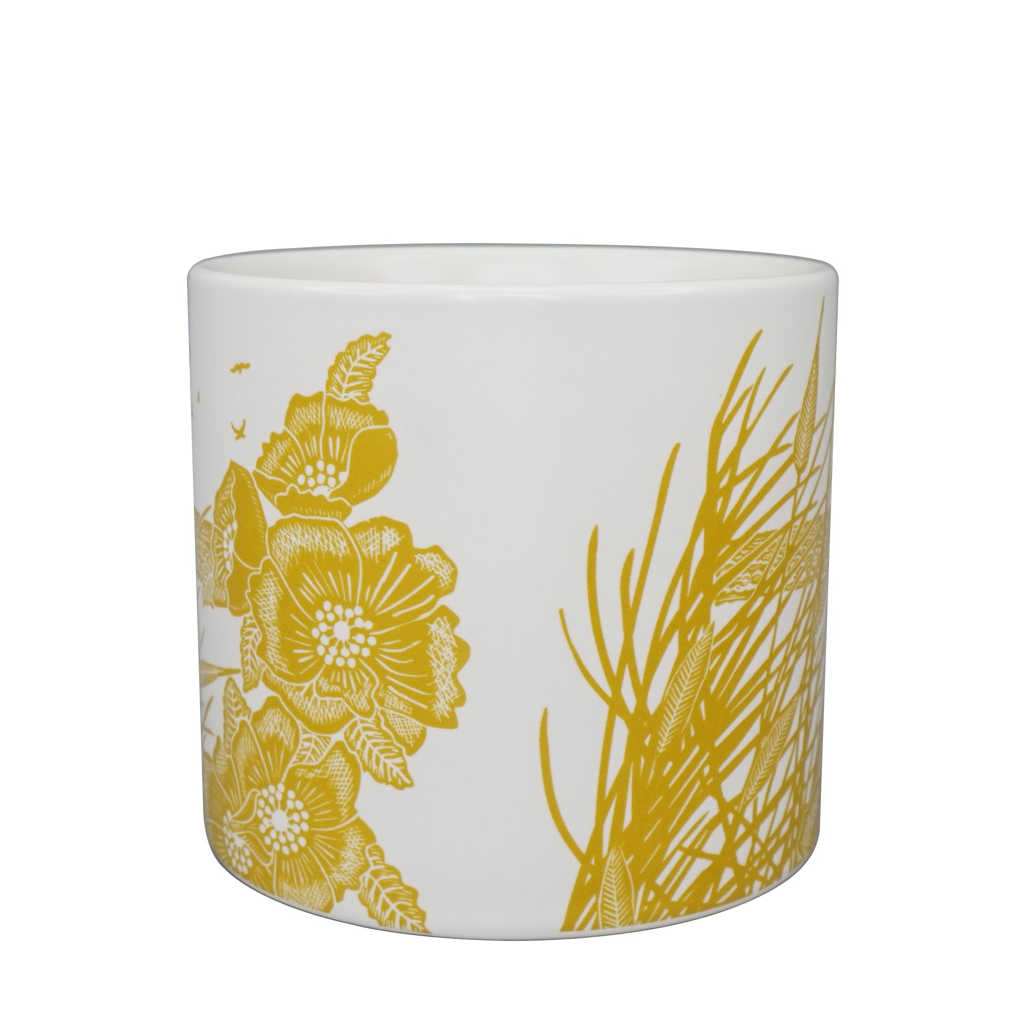 HMB Kate Heiss Mustard pot céramique 10 cm jaune