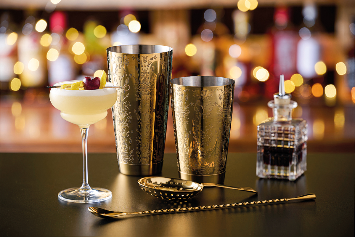 Artis Julep passoire cocktail dorée inox