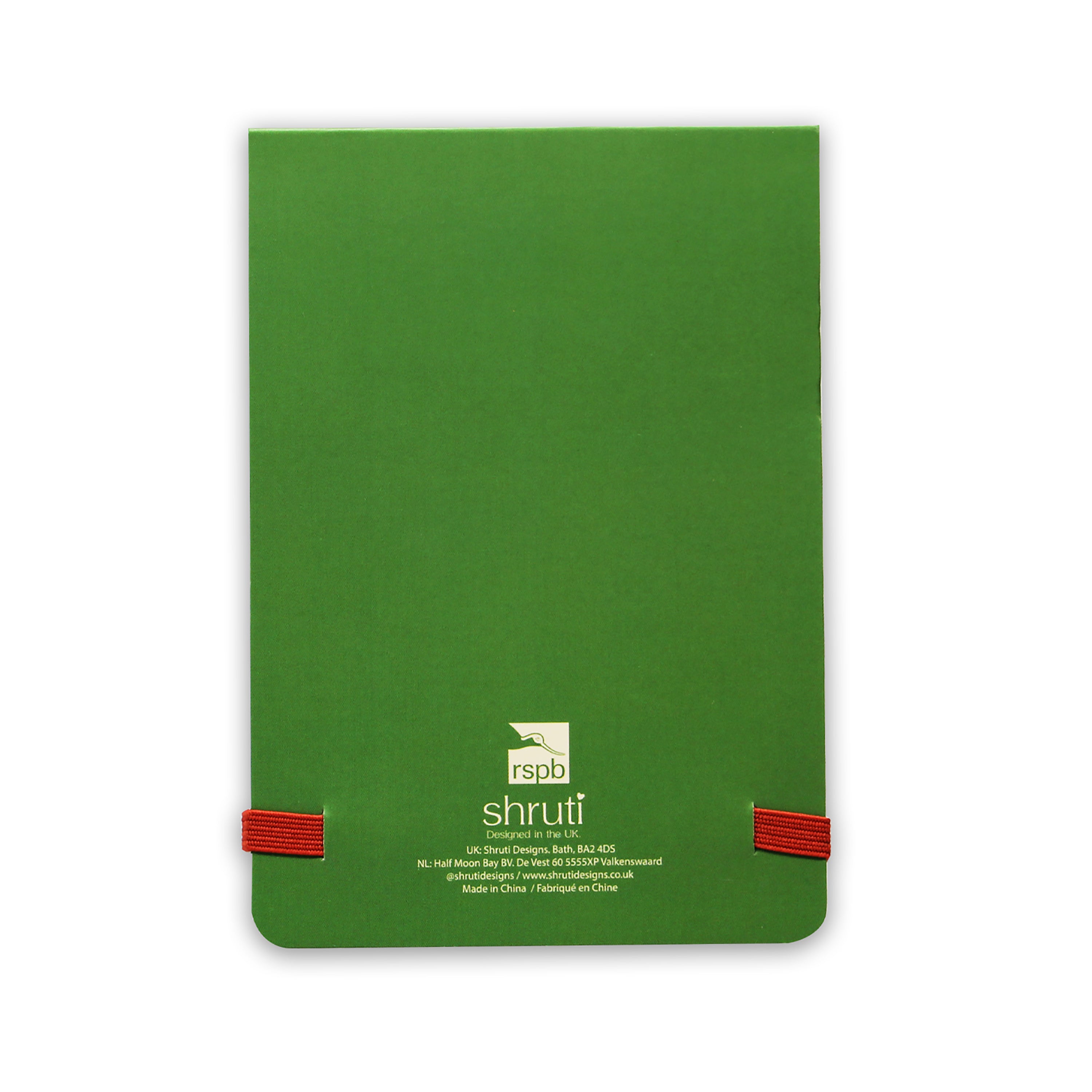 RSPB Garden Birds carnet ornithologie 160 pages