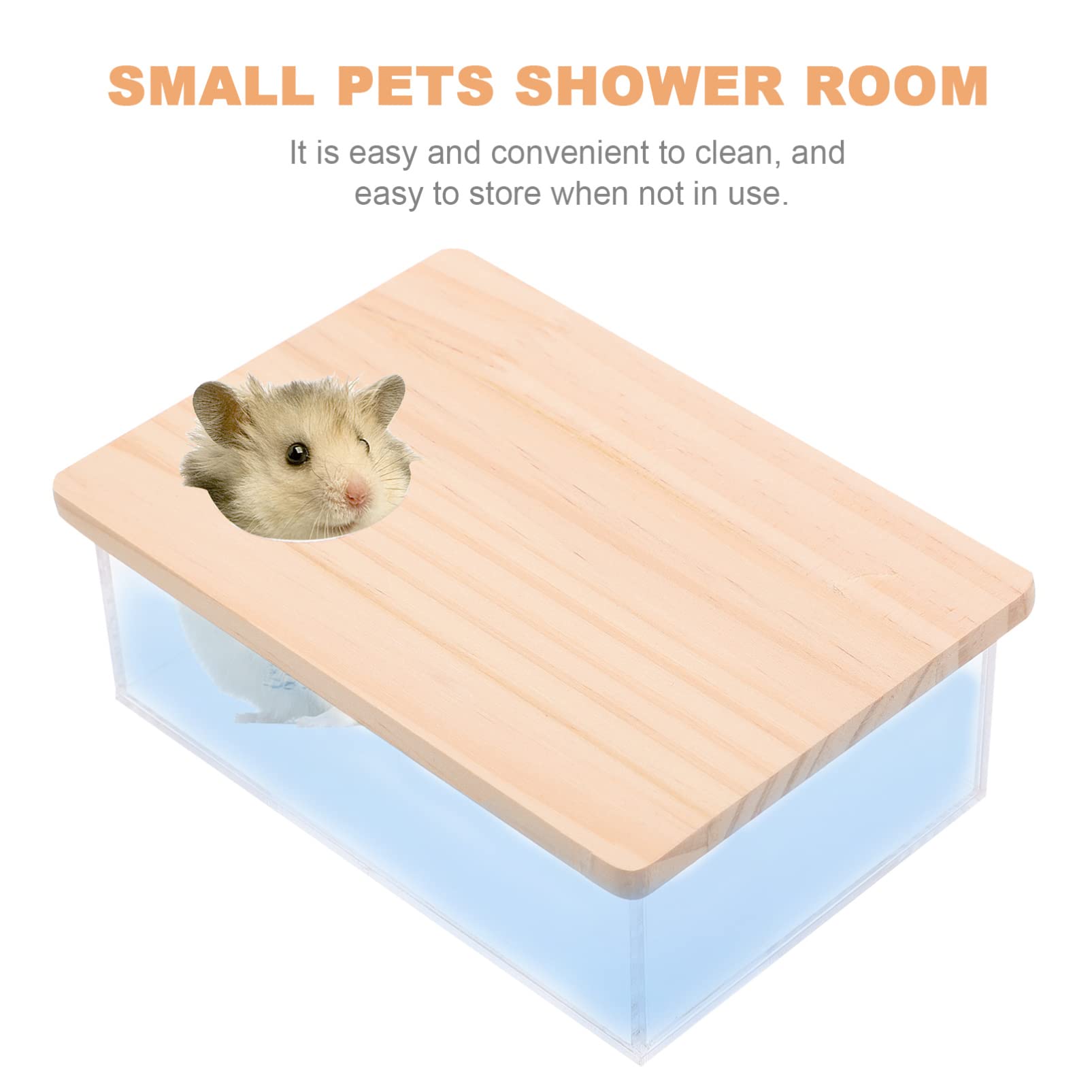 Alipis bassine hamster acrylique transparente 16,5 cm