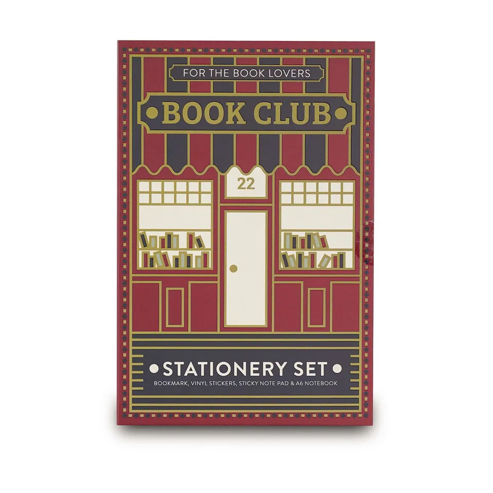 Pulteney Press Book Club coffret papeterie rouge