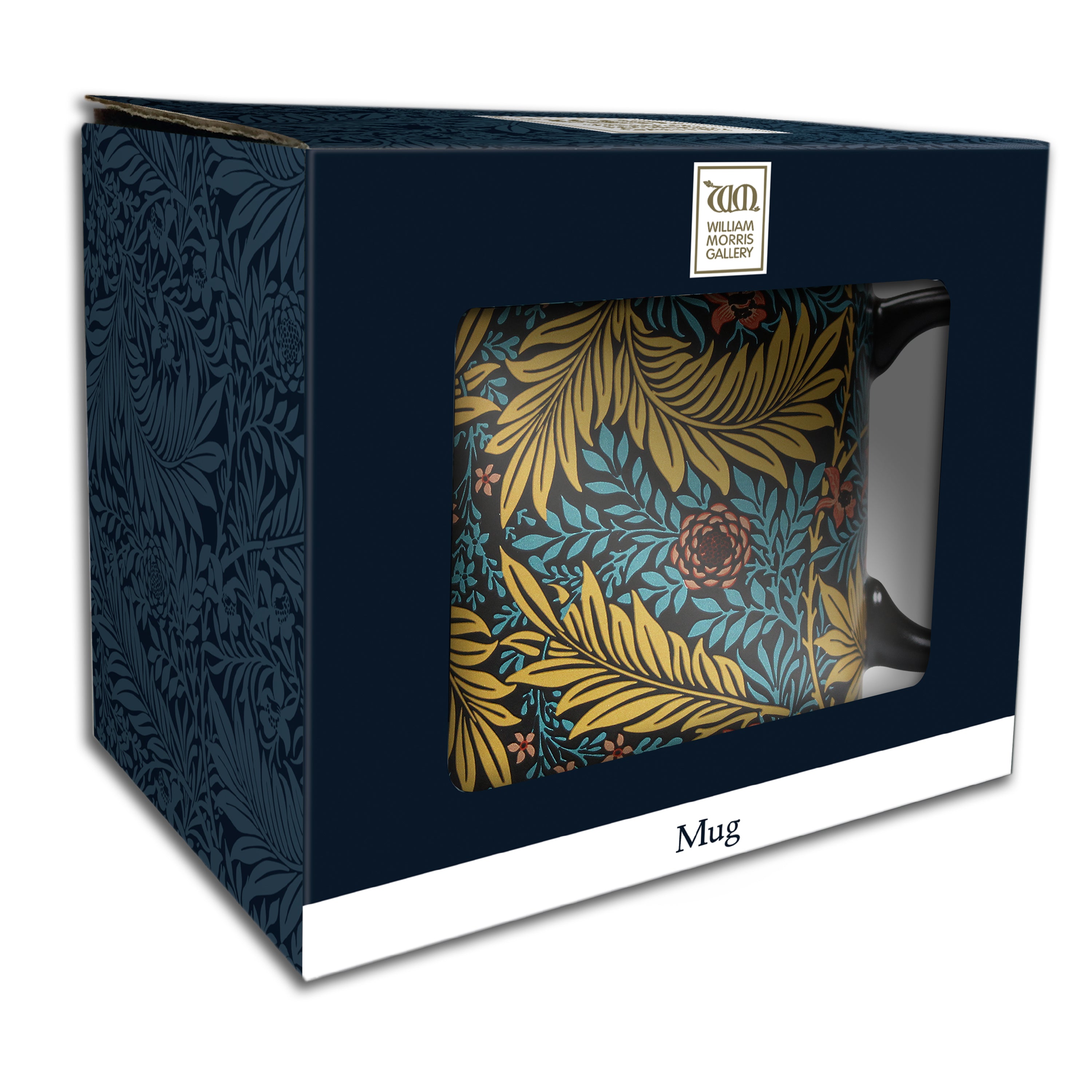 William Morris Larkspur mug céramique 40 cl botanique