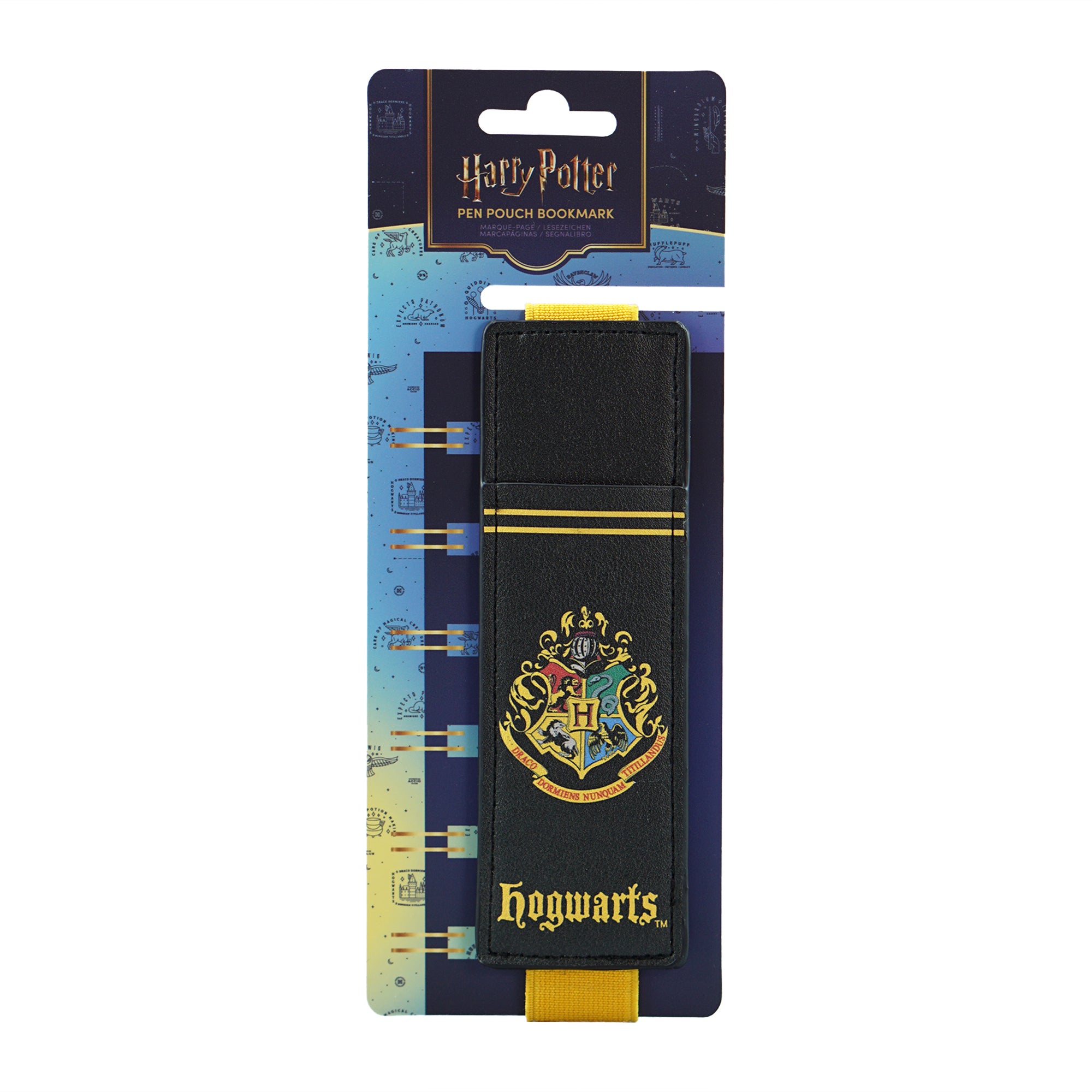 HMB Harry Potter Poudlard trousse stylo noire