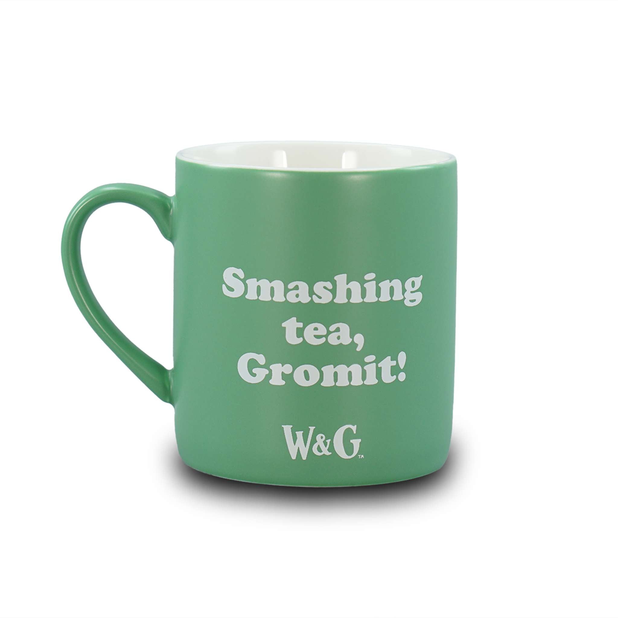 Wallace & Gromit mug Wallace 37 cl vert céramique
