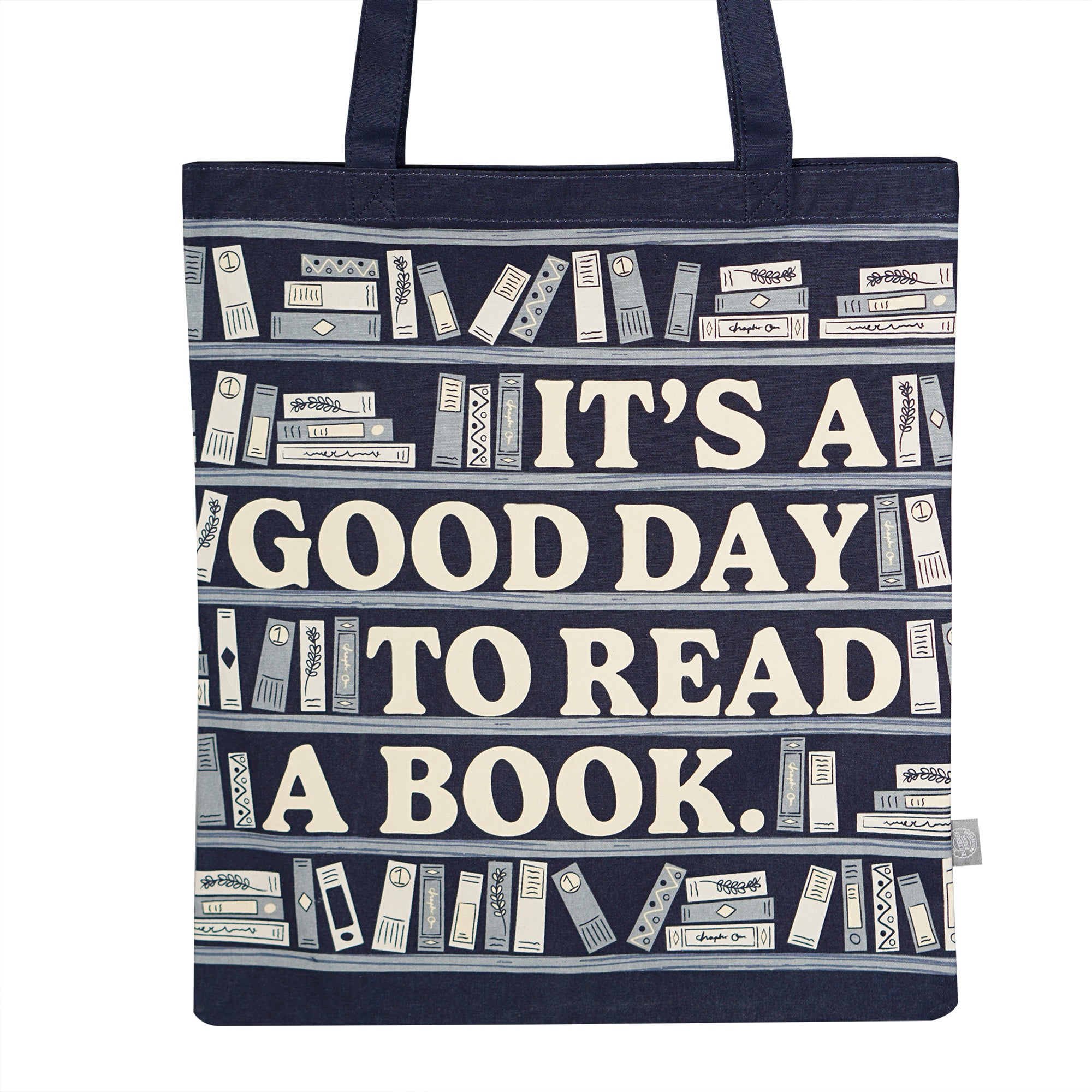HMB Pulteney Press Good Day tote bag coton recyclé bleu