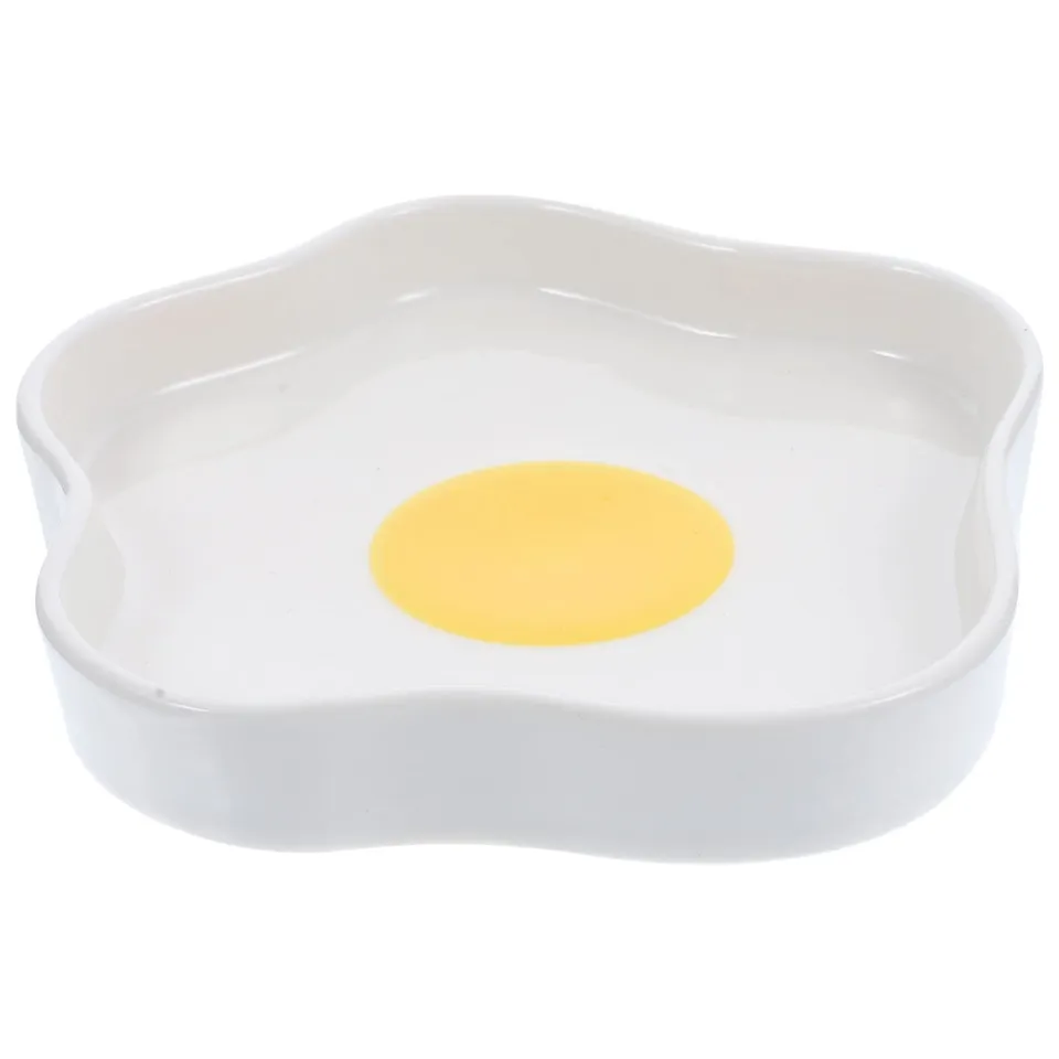 Alipis assiette céramique oeuf plat 15 cm apéro
