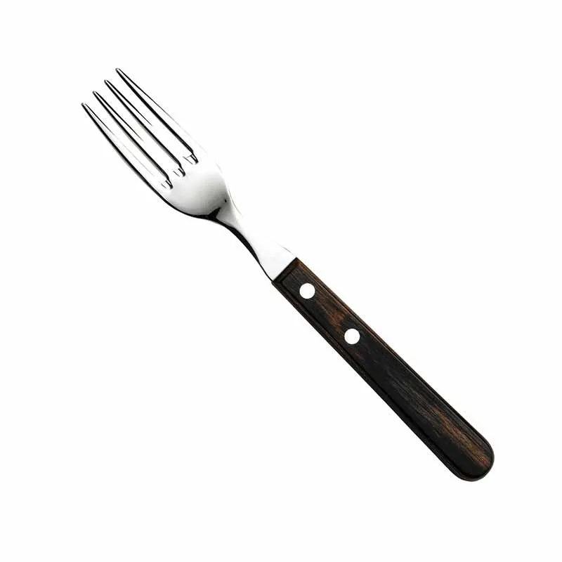 Artis Jumbo Polywood fourchette steak 24 cm marron
