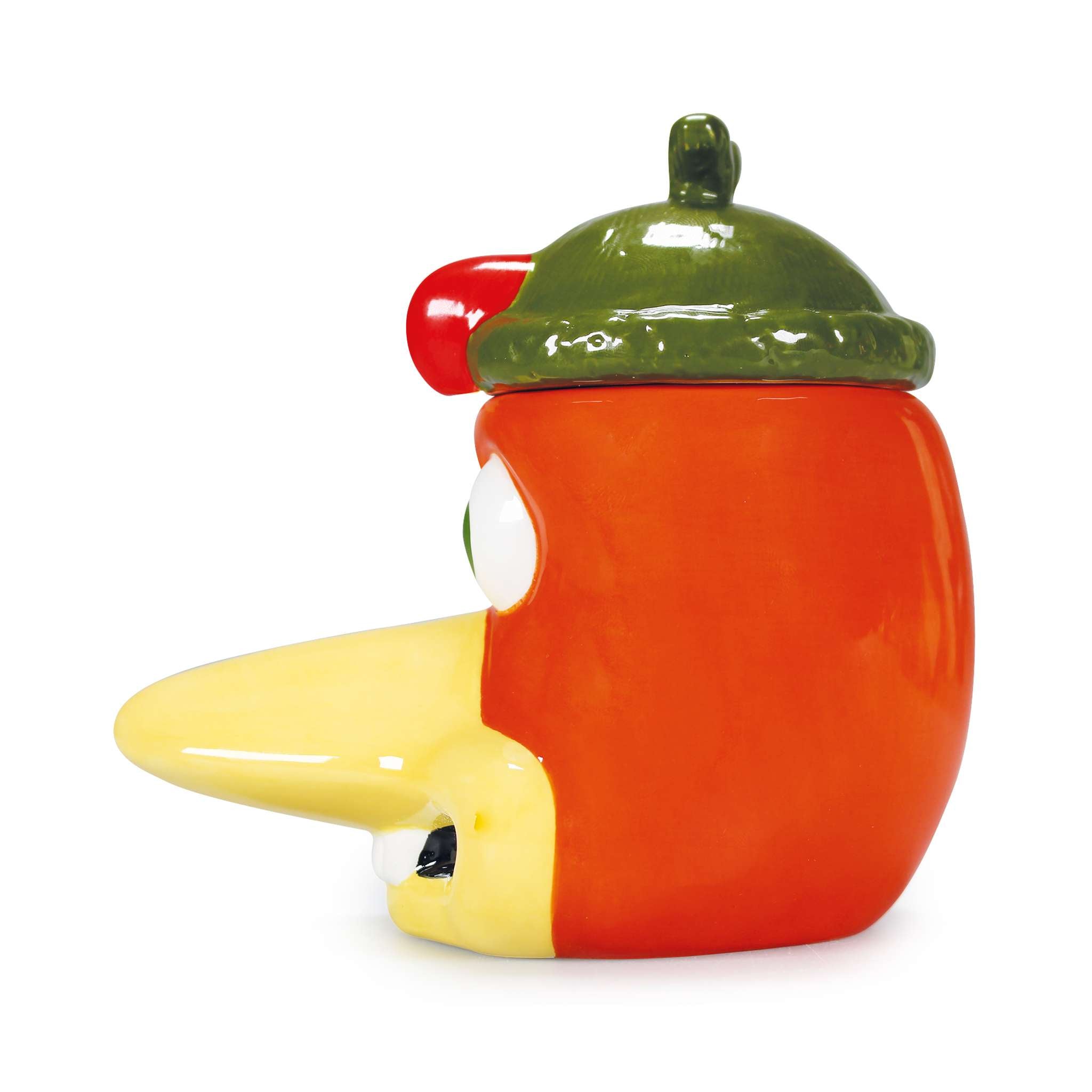 Chicken Run Ginger mug à couvercle 30 cl orange