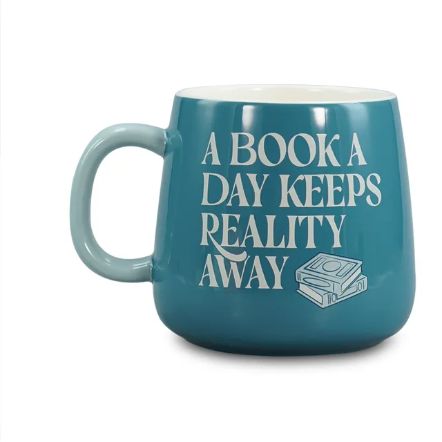 Pulteney Press Book a Day mug ovale 37 cl bleu