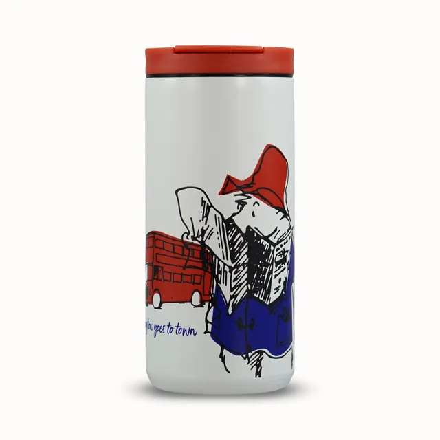 Paddington mug de voyage inox 35 cl blanc