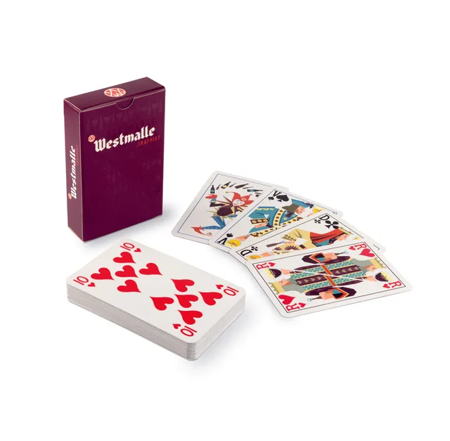 Westmalle jeu de cartes personnalisé