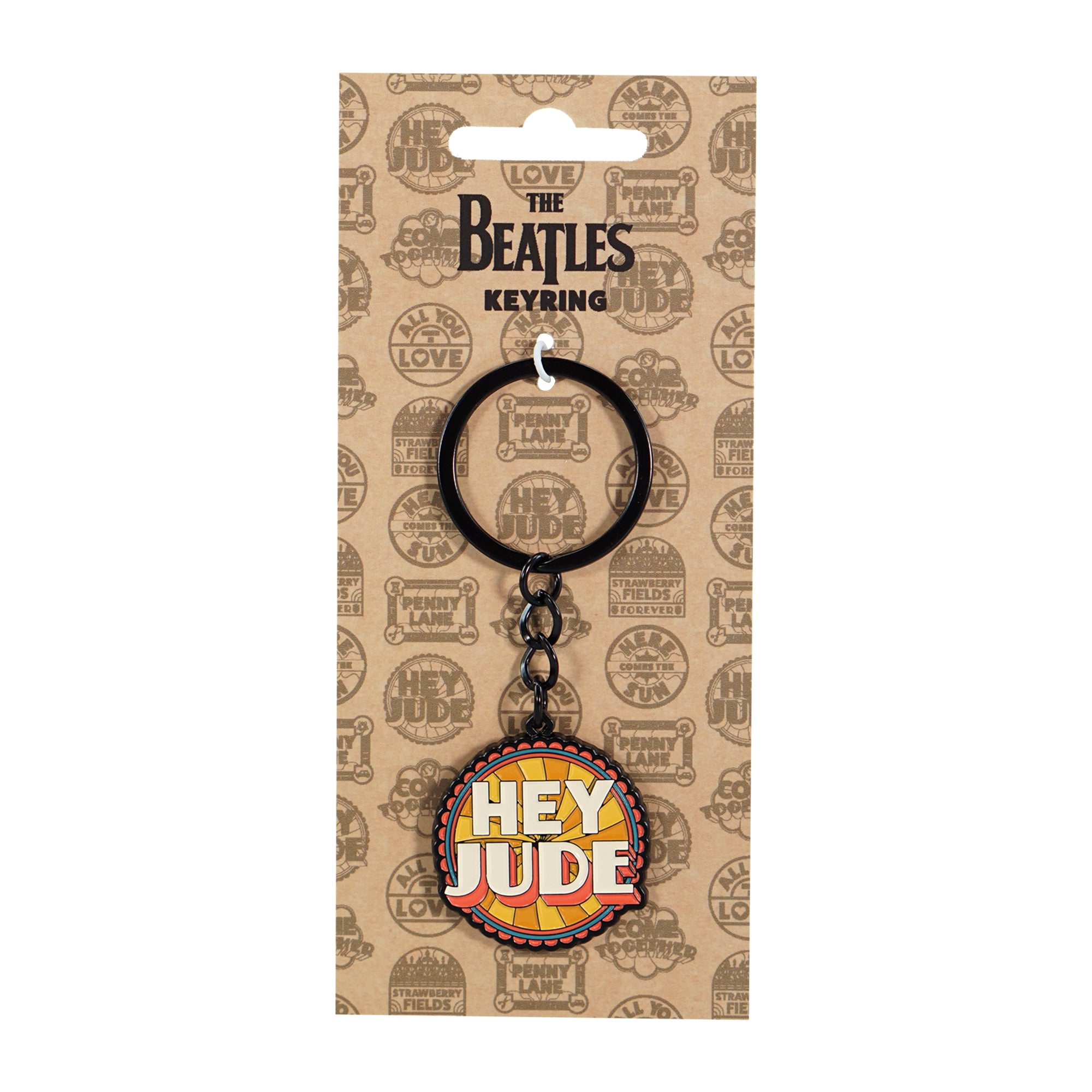 The Beatles Hey Jude porte-clés métal jaune