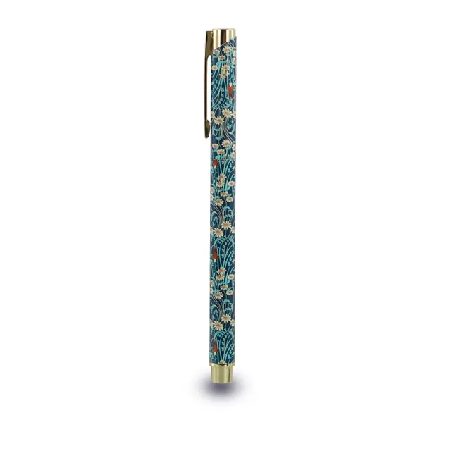 HMB Arts & Crafts Walter Crane stylo métal vert Meadow Flowers