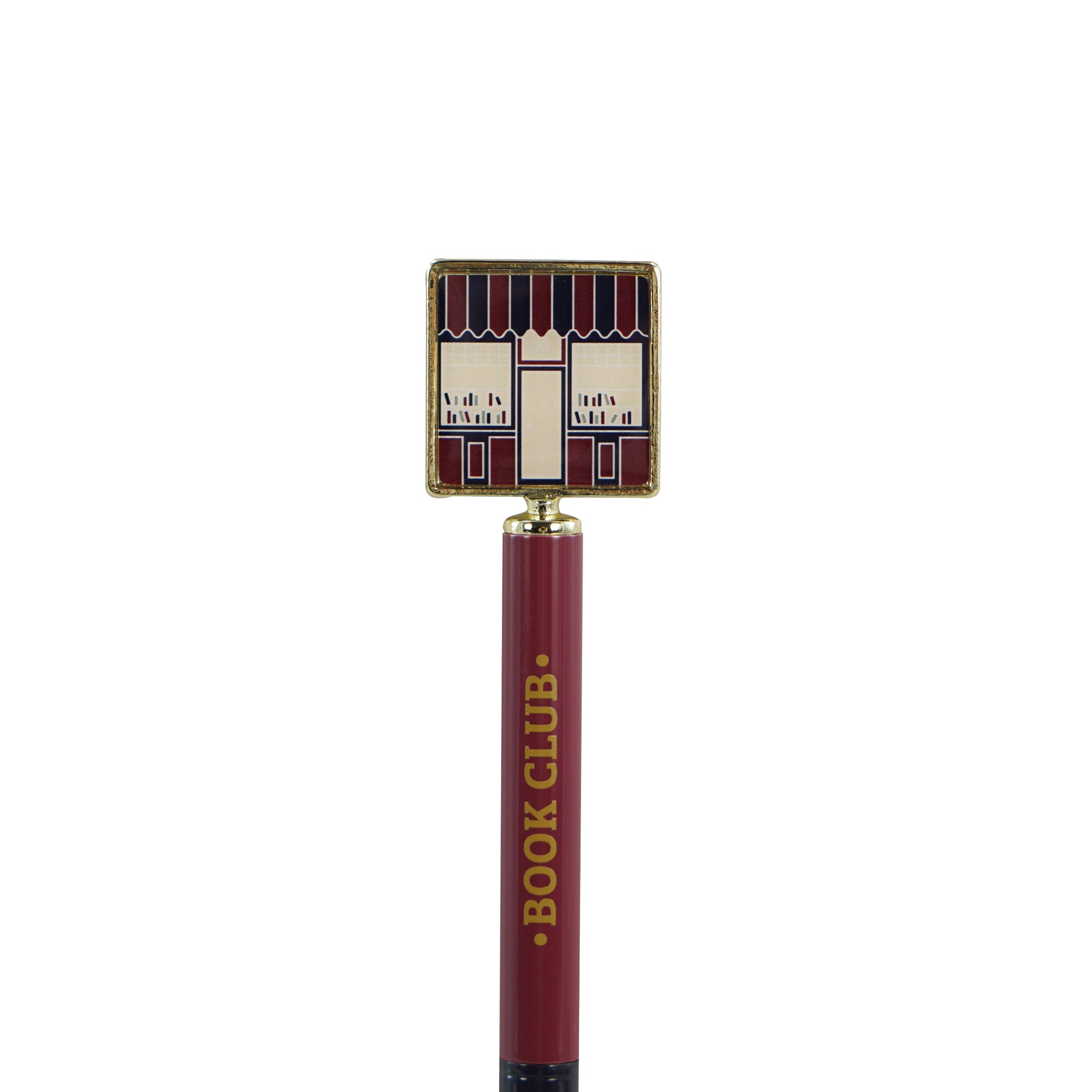 Pulteney Press Pen Metal 2D Topper stylo rouge
