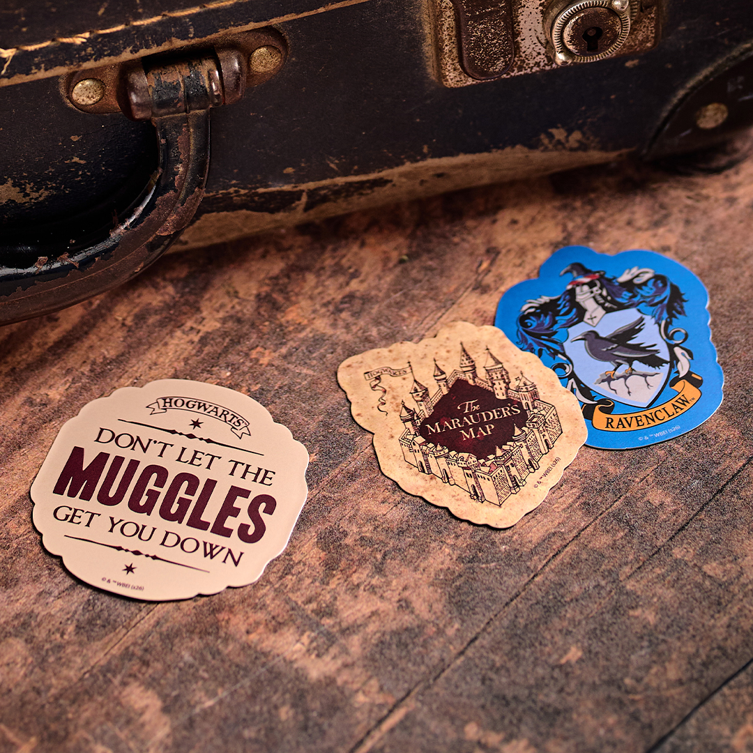 Harry Potter sticker Carte du Maraudeur vinyle 10 cm