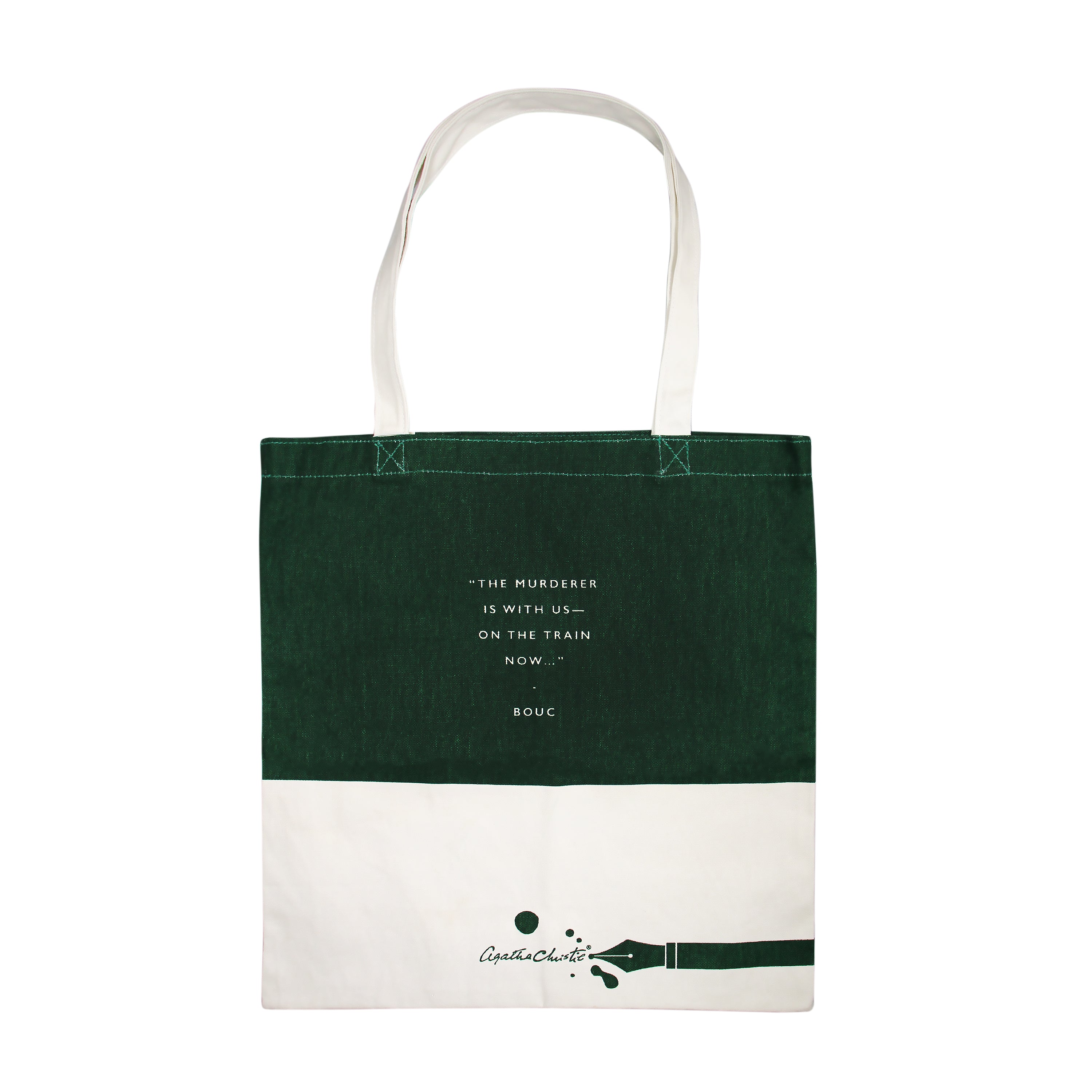 HMB Agatha Christie Orient Express sac shopper coton recyclé