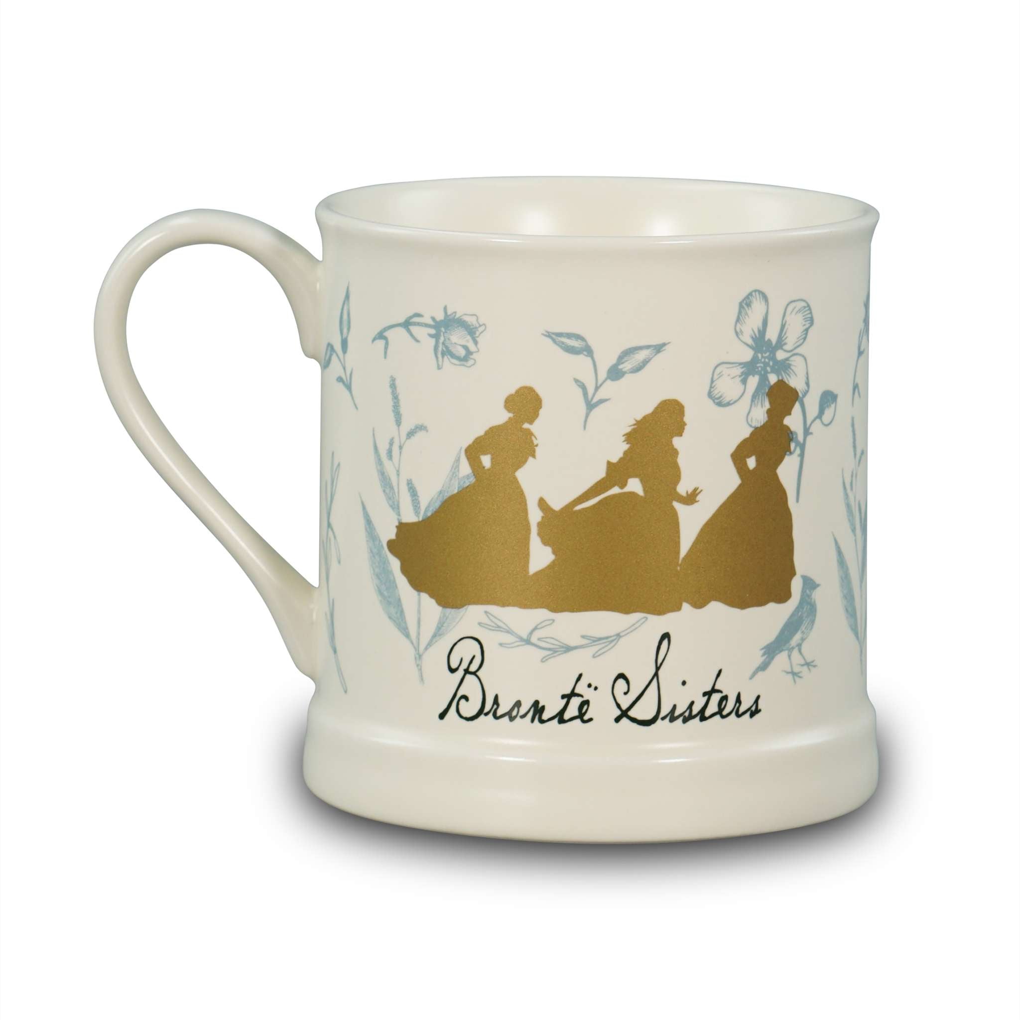 Sœurs Brontë Mug céramique 35 cl coffret crème