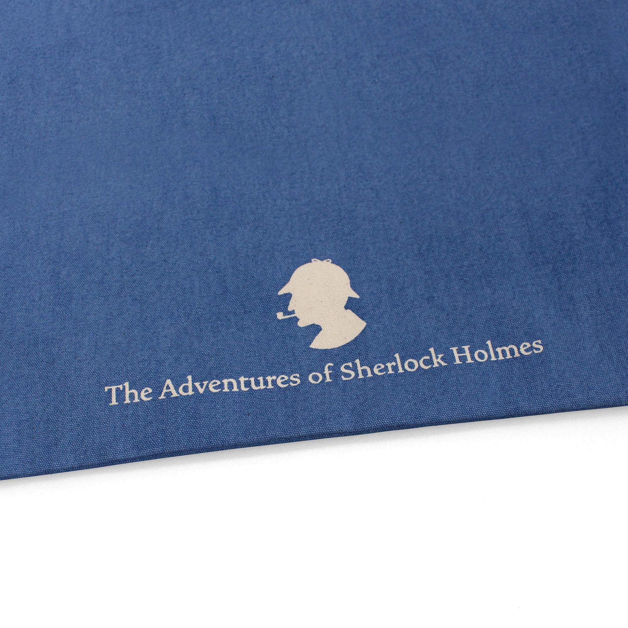 HMB Pulteney Press Sherlock Holmes tote bag 48x38 bleu